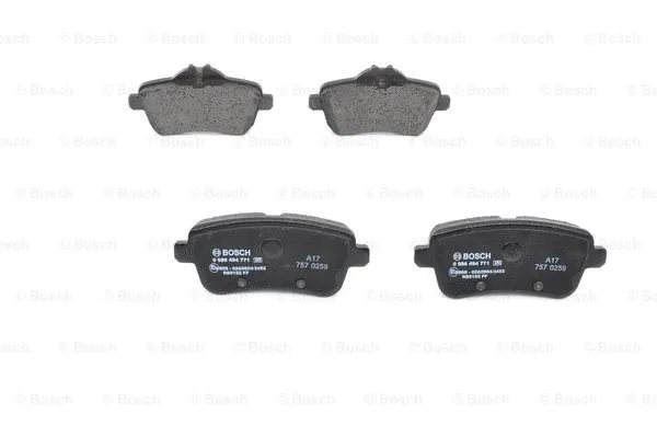 Brake Pad Set, disc brake (0 986 494 771)