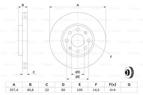 Brake Disc (0 986 479 223)