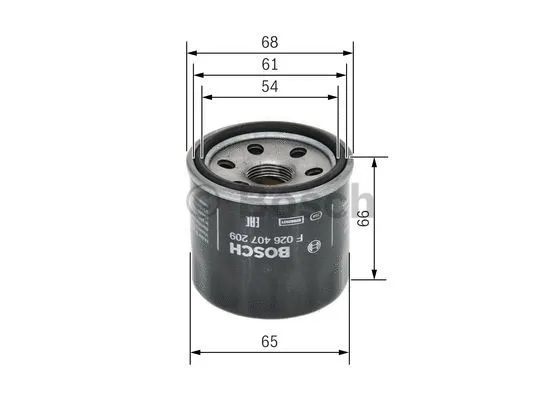 Oil Filter (F 026 407 209)