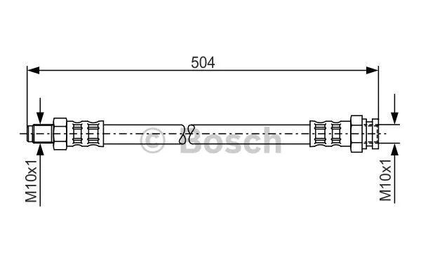 Brake Hose (1 987 481 034)