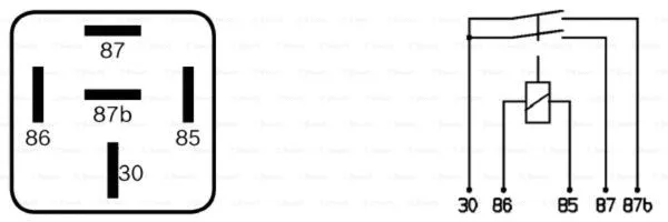 Relay, main current (0 332 015 001)