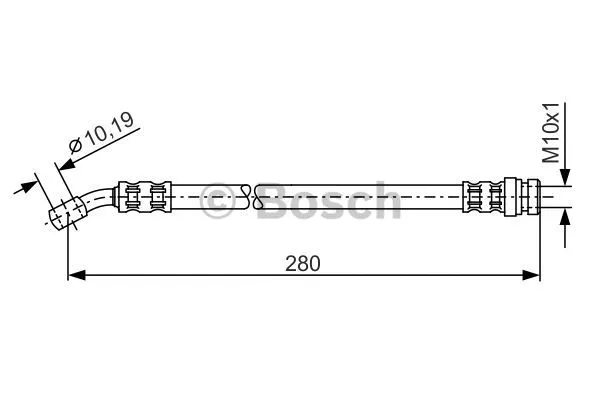 Brake Hose (1 987 476 772)