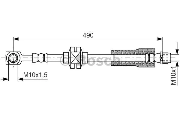 Brake Hose (1 987 481 809)