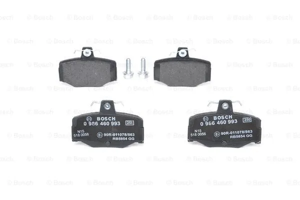 Brake Pad Set, disc brake (0 986 460 993)