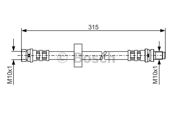 Brake Hose (1 987 476 601)