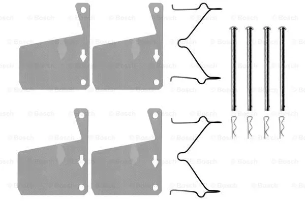 Accessory Kit, disc brake pad (1 987 474 071)