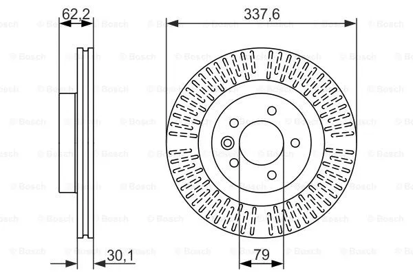Brake Disc (0 986 479 705)