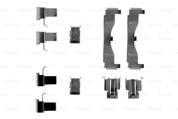 Accessory Kit, disc brake pad (1 987 474 157)