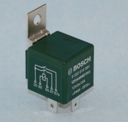 Relay, main current