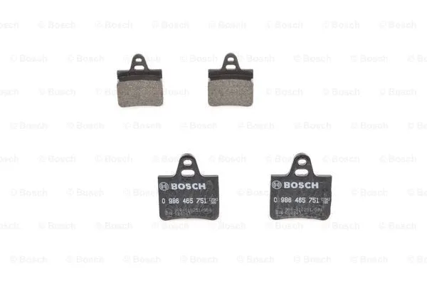 Brake Pad Set, disc brake (0 986 465 751)