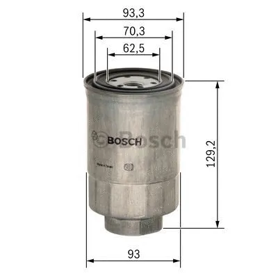 Fuel Filter (1 457 434 438)