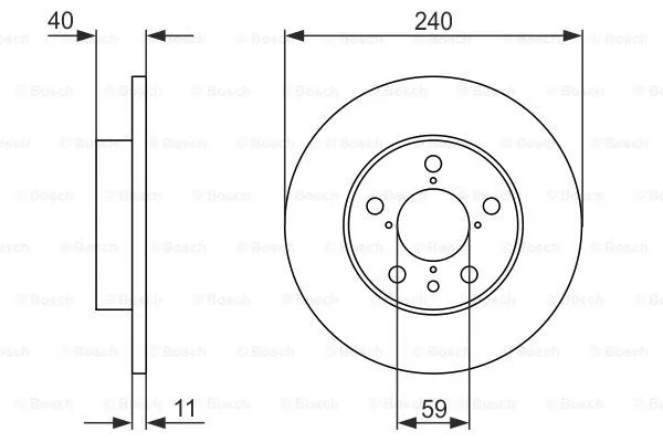 Brake Disc (0 986 478 444)