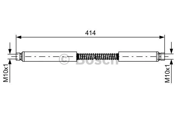 Brake Hose (1 987 481 646)