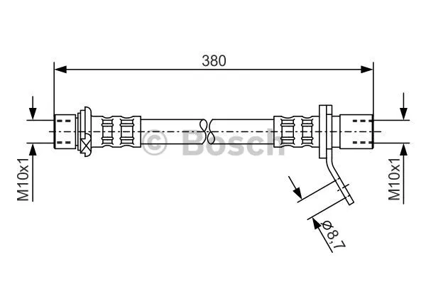 Brake Hose (1 987 476 161)