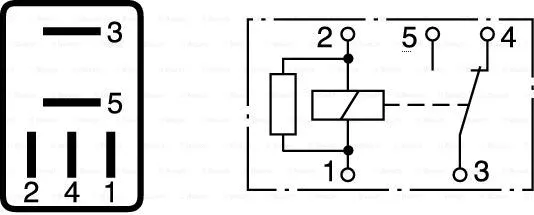Relay, main current (0 332 207 310)