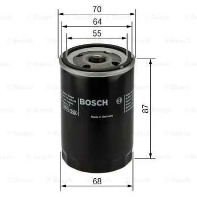 Oil Filter (0 986 452 041)