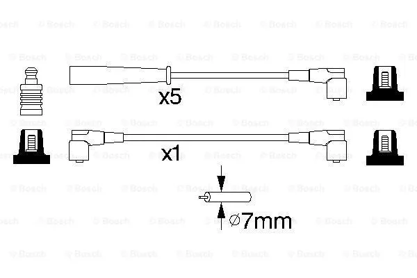 Ignition Cable Kit (0 986 356 753)
