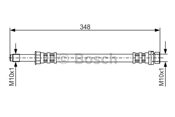 Brake Hose (1 987 476 622)