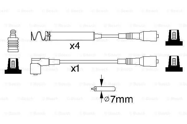 Ignition Cable Kit (0 986 356 771)