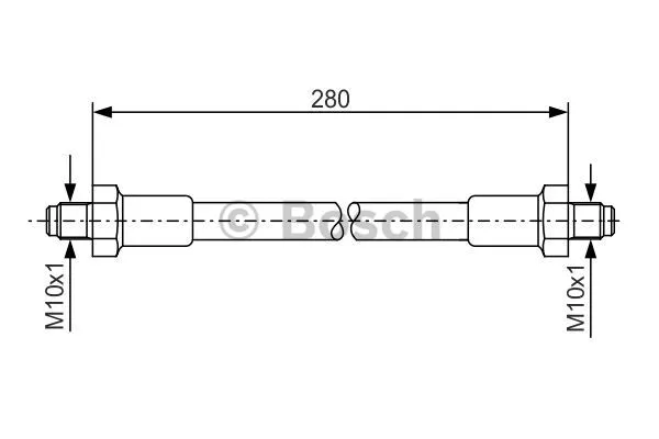 Brake Hose (1 987 476 267)