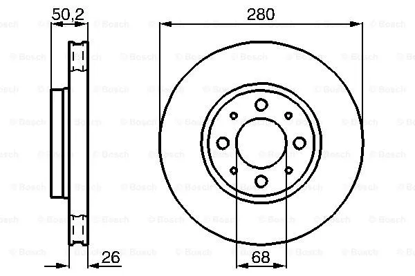 Brake Disc (0 986 478 602)