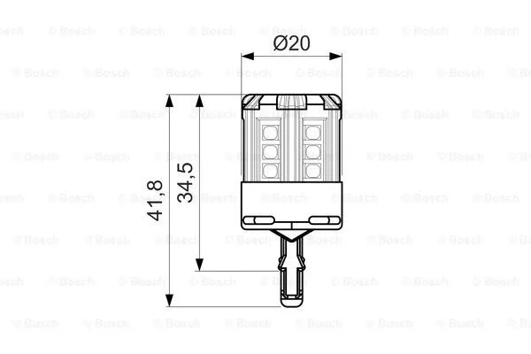 Bulb, direction indicator