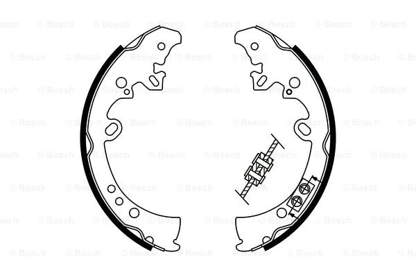 Brake Shoe Set (0 986 487 787)