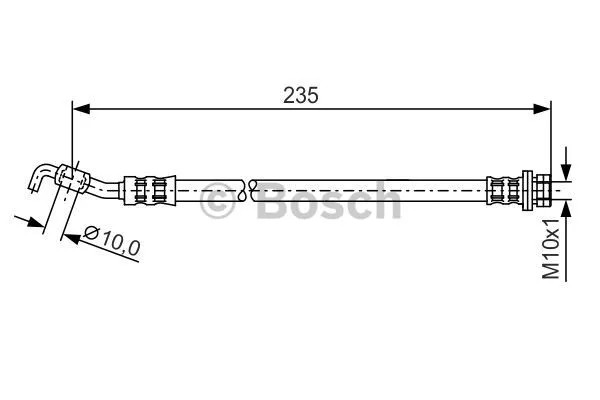 Brake Hose (1 987 481 177)