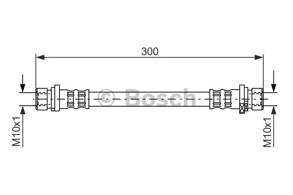 Brake Hose (1 987 476 583)