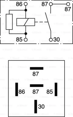 Relay, main current