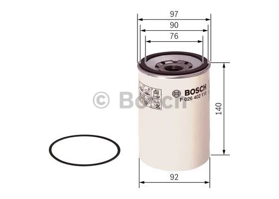 Fuel Filter (F 026 402 118)