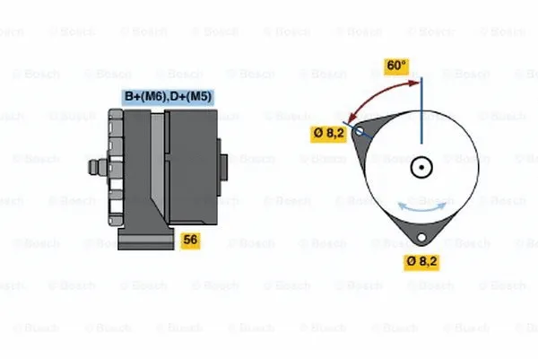 Alternator (0 120 339 531)