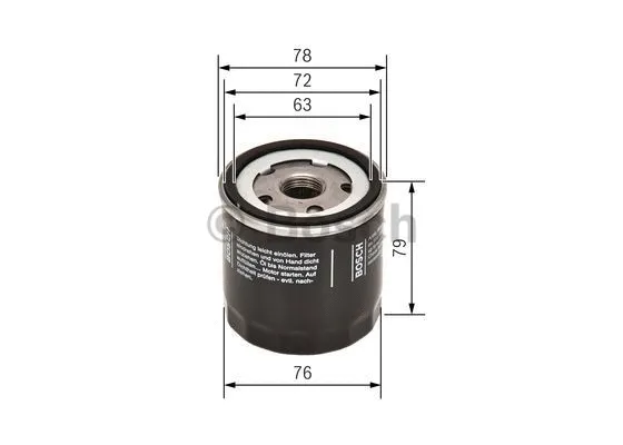 Oil Filter (F 026 407 176)