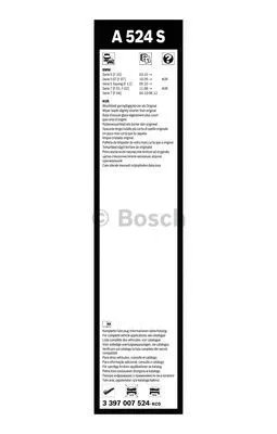 Wiper Blade (3 397 007 524)