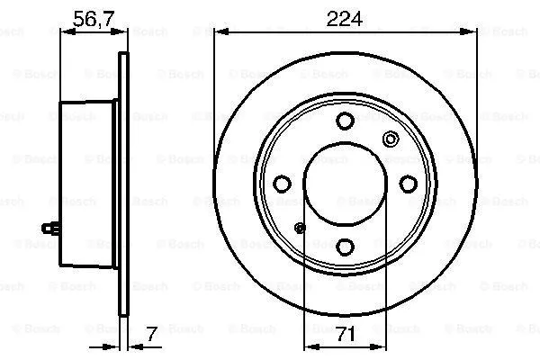 Brake Disc (0 986 478 749)