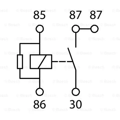 Relay, main current