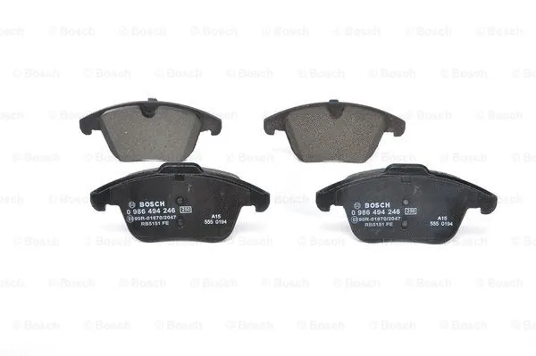 Brake Pad Set, disc brake (0 986 494 246)