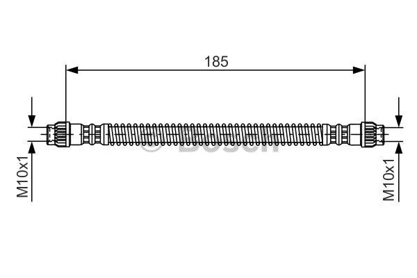 Brake Hose (1 987 476 670)