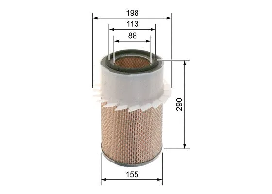 Air Filter (F 026 400 368)