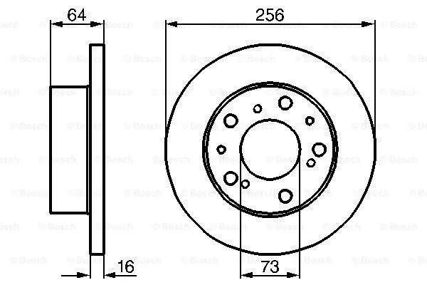 Brake Disc (0 986 478 200)