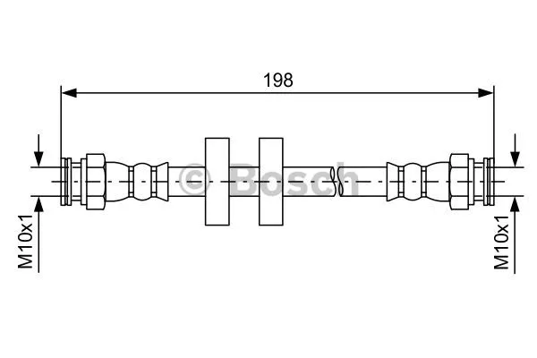 Brake Hose (1 987 481 581)
