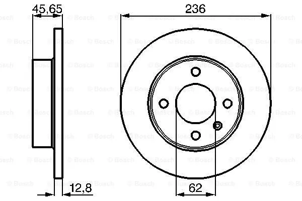Brake Disc (0 986 478 776)
