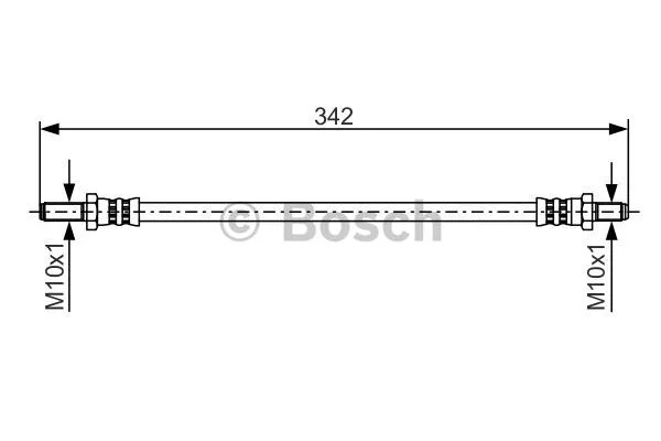 Brake Hose (1 987 481 348)