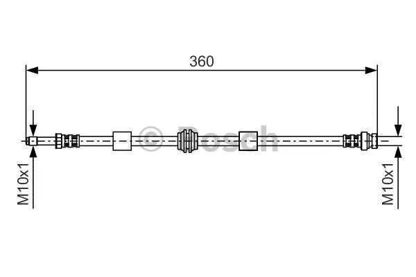 Brake Hose (1 987 476 713)