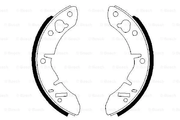 Brake Shoe Set (0 986 487 273)