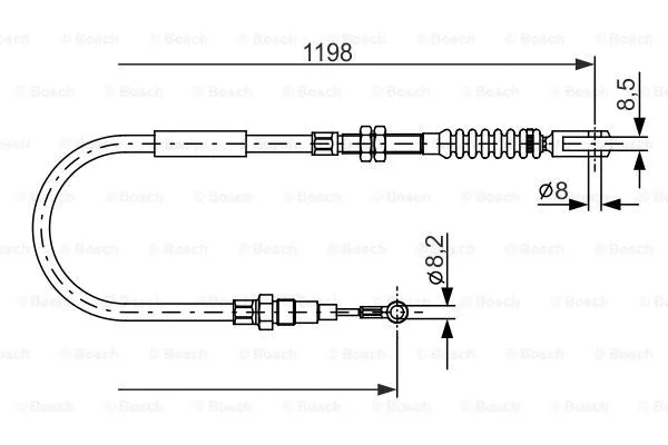 Cable Pull, parking brake