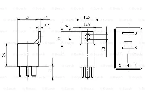 Relay, main current