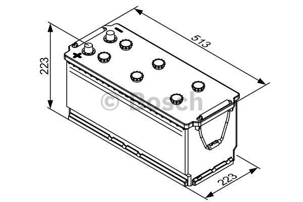Starter Battery (0 092 T30 790)