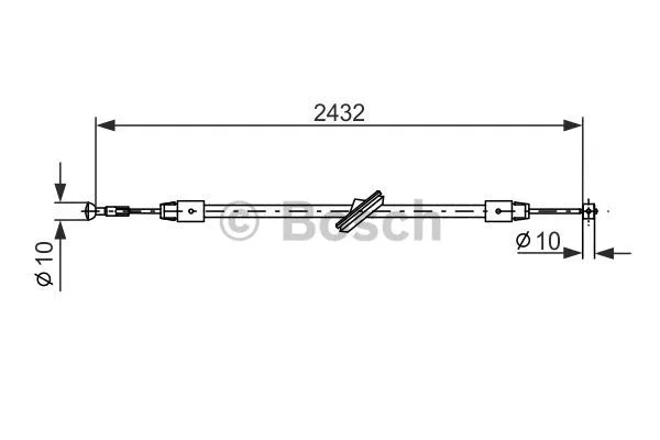 Cable Pull, parking brake