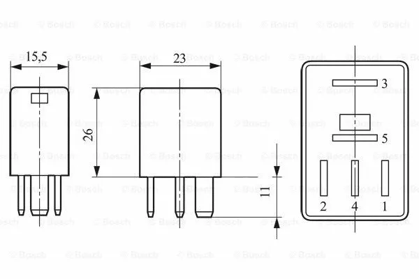 Relay, fuel pump